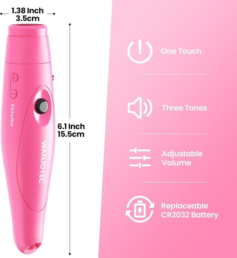 WANJOTEC Electronic Whistle for Teacher Coaches, 3 Tones Adjustable 130db Loudest High Volume Handheld Emergency Electric Whistles for Referee, P.E.Outdoor Sports Whistles with Lanyard - Image 3